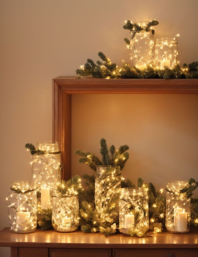 Christmas Decor Ideas for Your Sofa Table