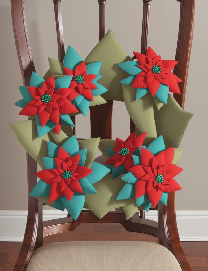 DIY Christmas Chair Decoration Ideas