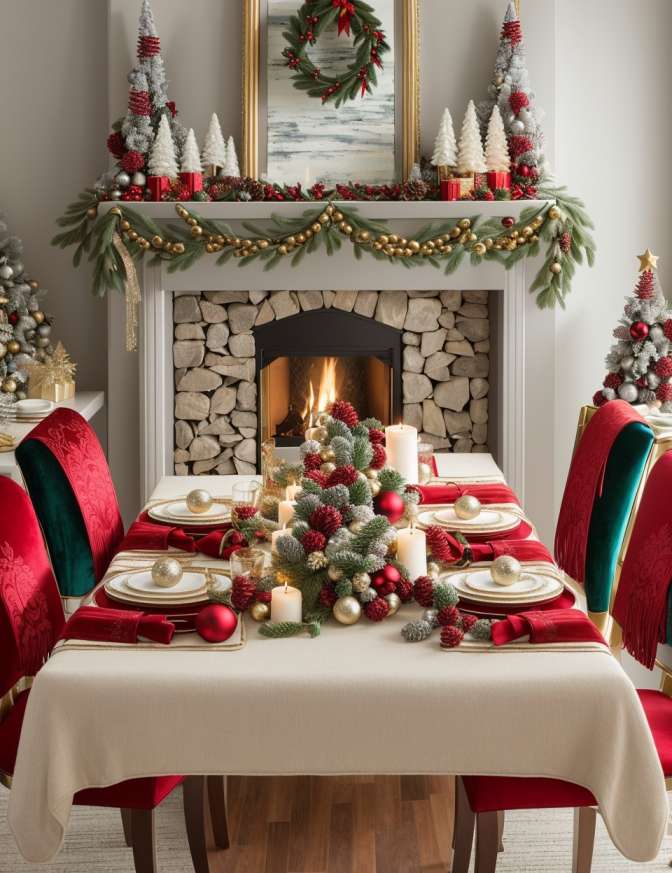 DIY Christmas Chair Decoration Ideas