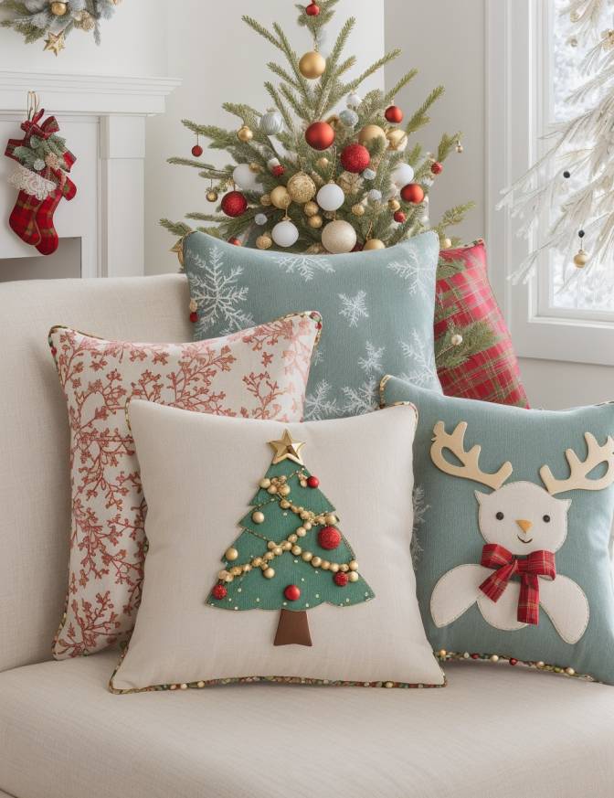 DIY Christmas Chair Decoration Ideas