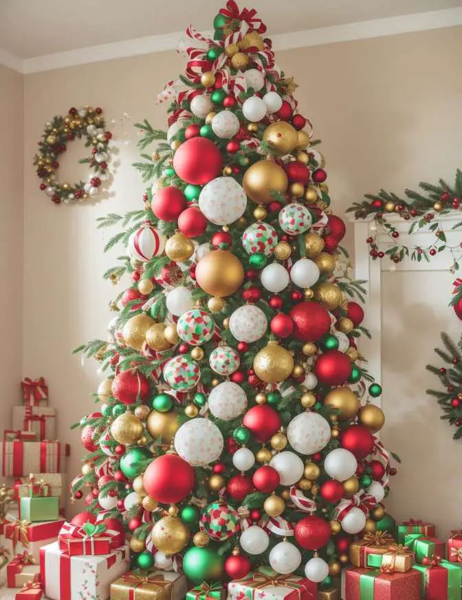 Hot Air Balloon Christmas Tree Decoration Ideas