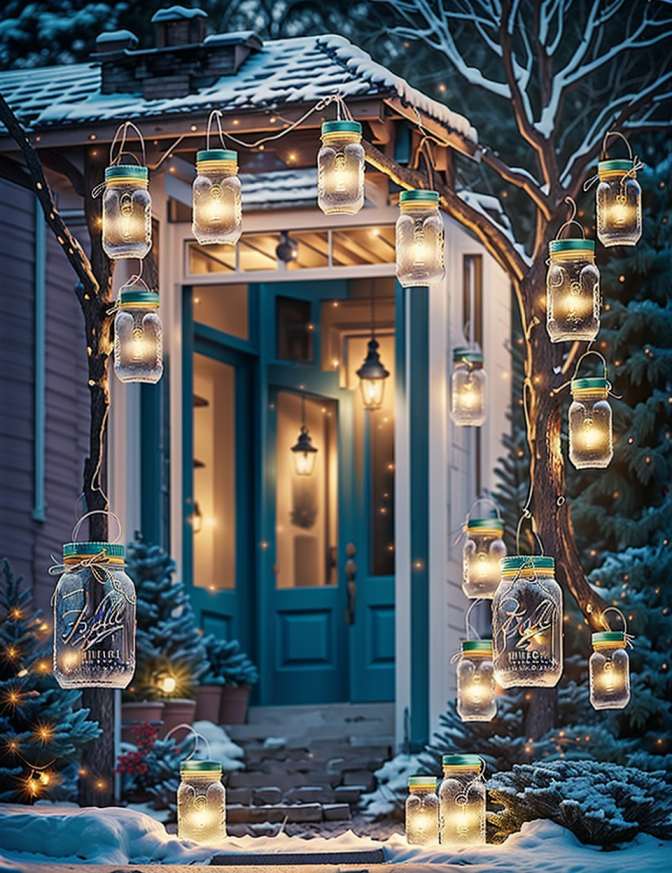 Outdoor Christmas Decoration Ideas for Garden