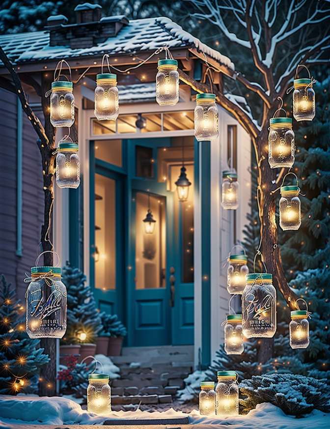 Outdoor Christmas Decoration Ideas for Garden