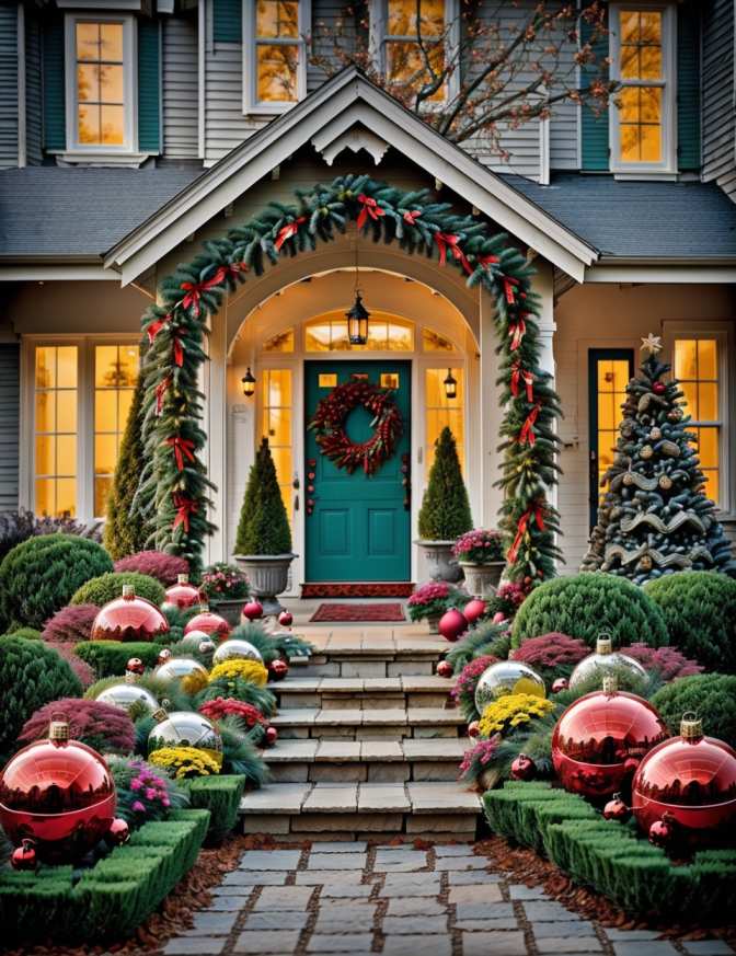 20 Outdoor Christmas Decoration Ideas for Garden in 2023