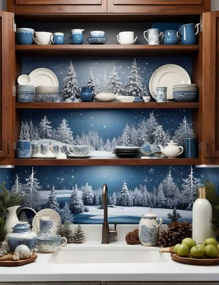 23 DIY Christmas Decor Ideas for Kitchen Cabinets in 2024