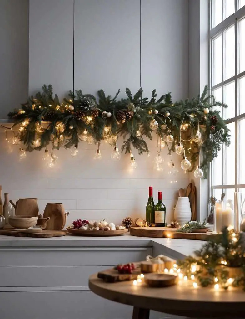 23 DIY Christmas Decor Ideas for Kitchen Cabinets in 2023