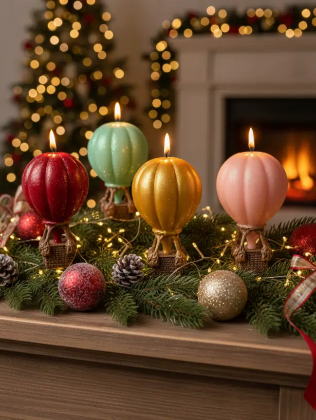 Hot Air Balloon Christmas Tree Decoration Ideas