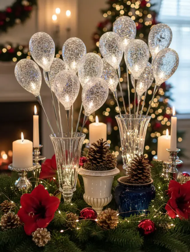 Hot Air Balloon Christmas Tree Decoration Ideas