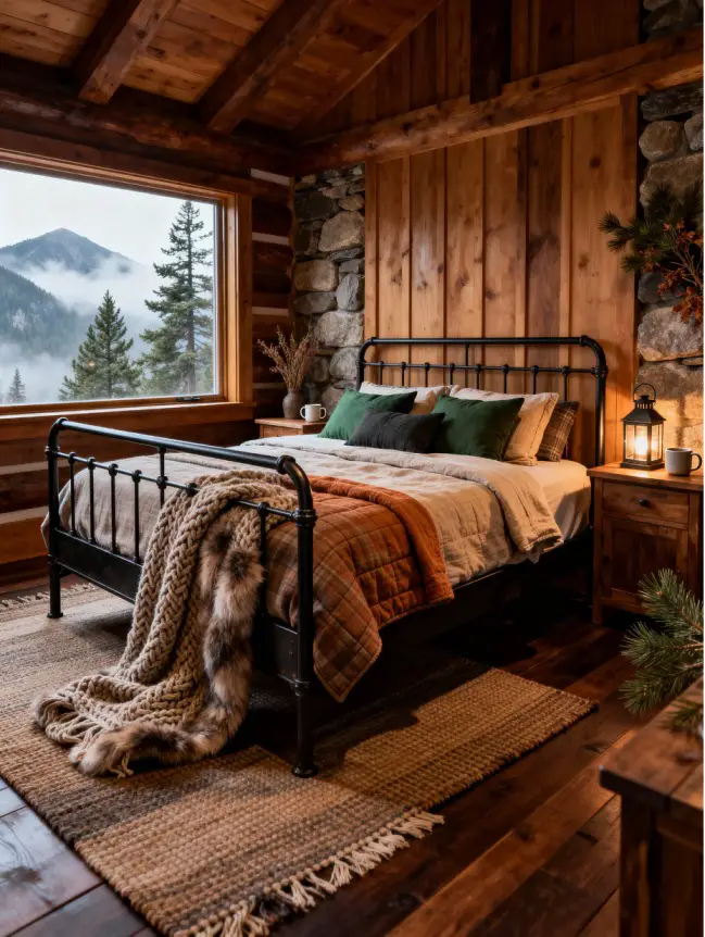 Master Bedroom Decorating Ideas with Iron Beds