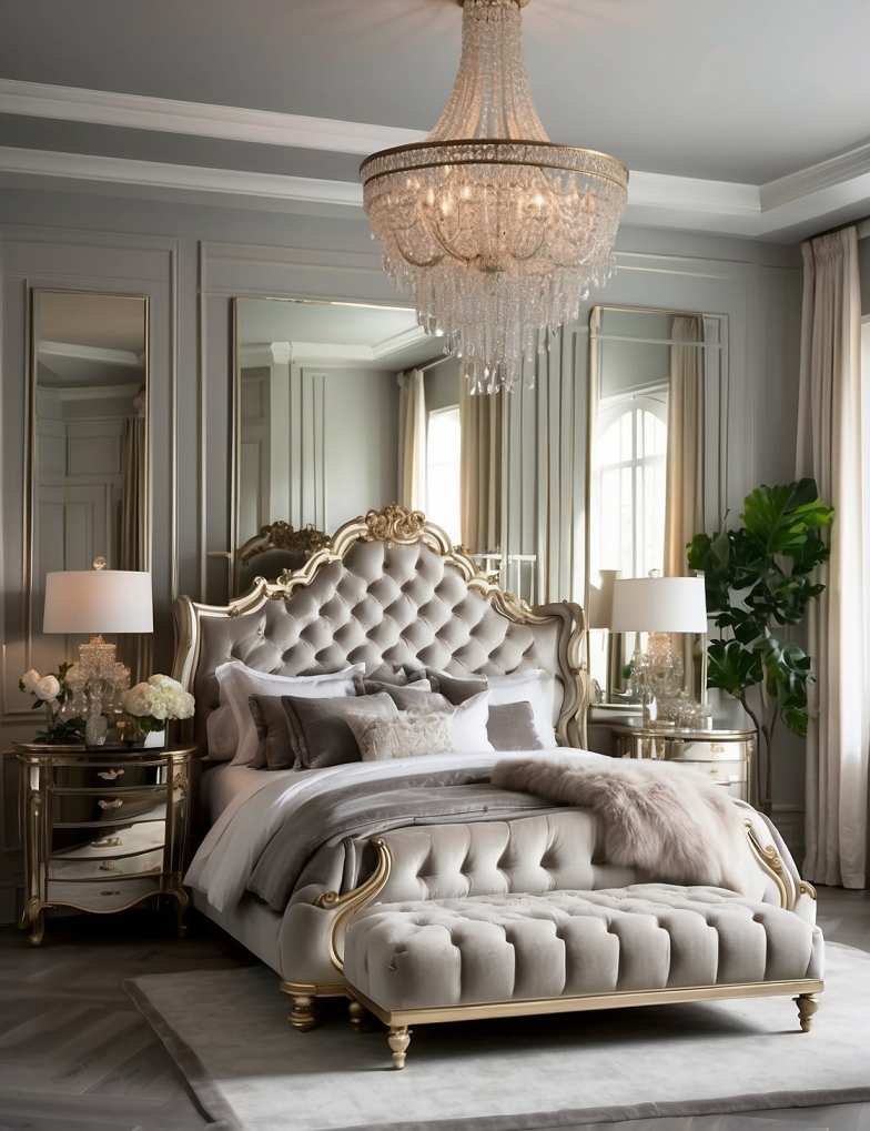 Master Bedroom Decorating Ideas with Iron Beds