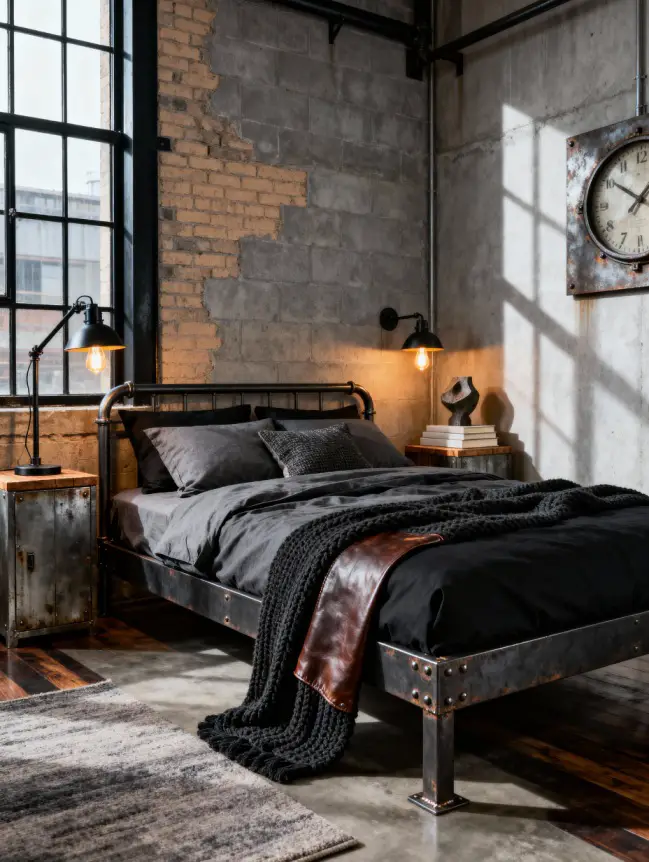 Master Bedroom Decorating Ideas with Iron Beds