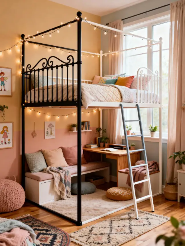 Master Bedroom Decorating Ideas with Iron Beds