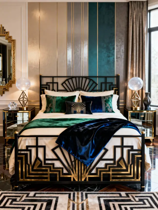 Master Bedroom Decorating Ideas with Iron Beds