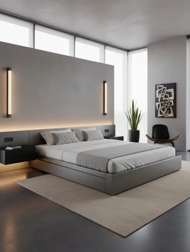 Master Bedroom Decorating Ideas with Iron Beds