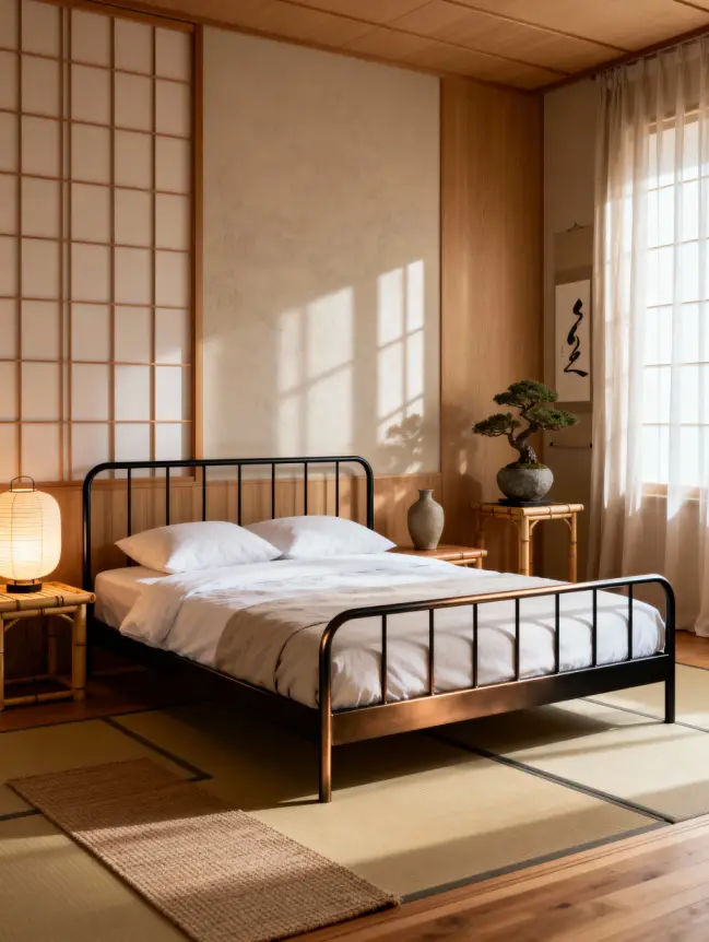 Master Bedroom Decorating Ideas with Iron Beds