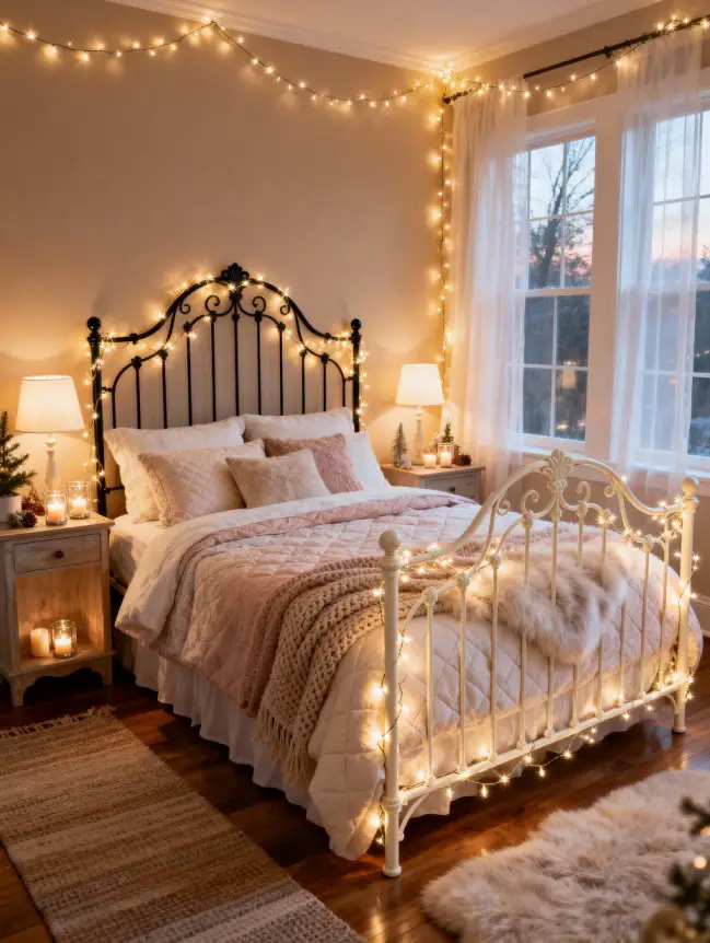 Master Bedroom Decorating Ideas with Iron Beds