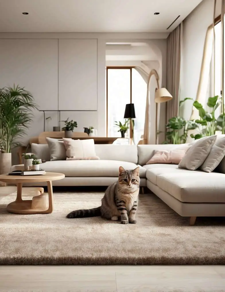 64 CatFriendly Living Room Design Ideas