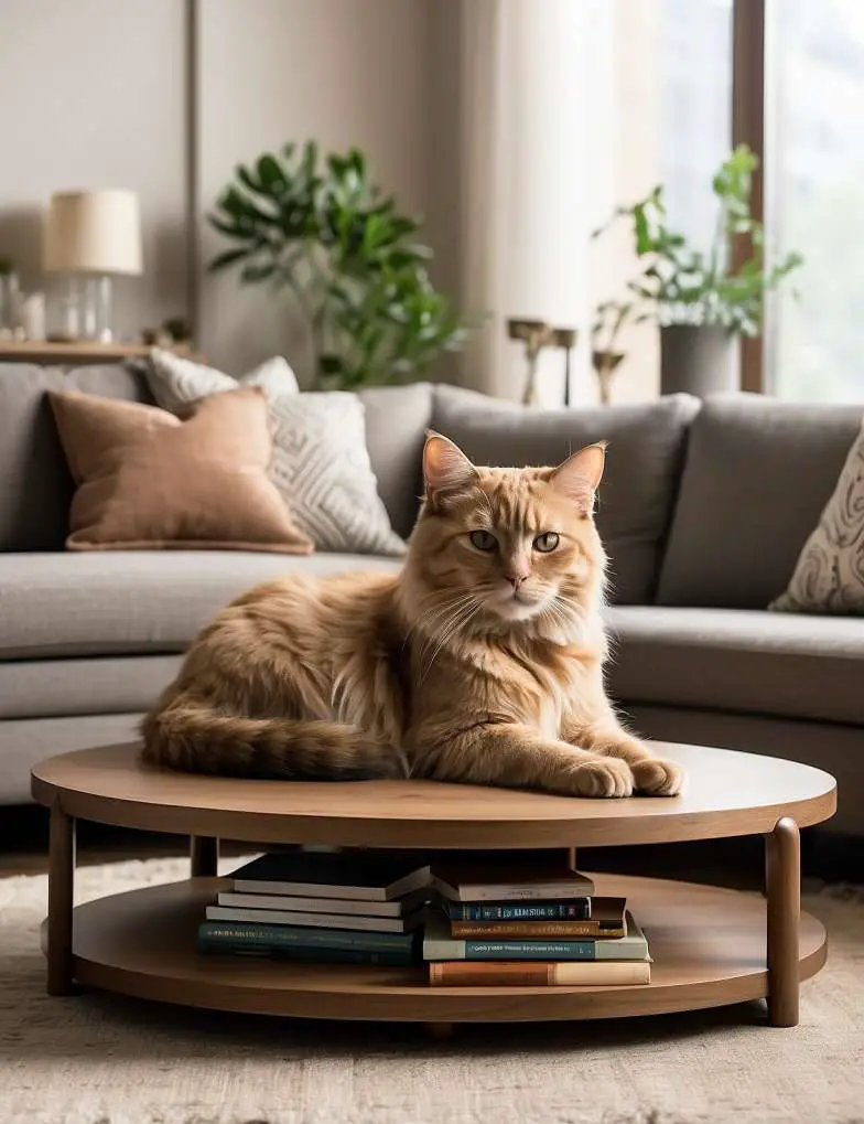 Cat-Friendly Living Room Design Ideas