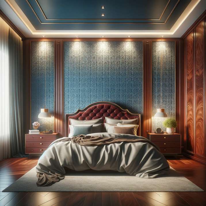 Cherry Wood Bedroom Decorating Ideas