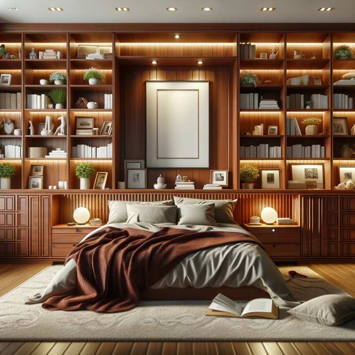 Cherry Wood Bedroom Decorating Ideas