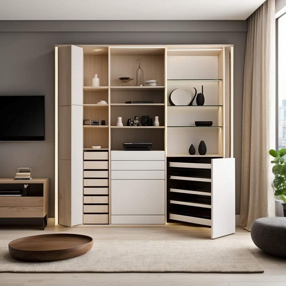 Corner Furniture Bedroom Storage Ideas