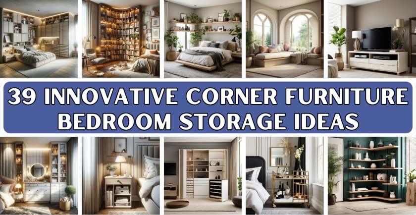 Corner Furniture Bedroom Storage Ideas