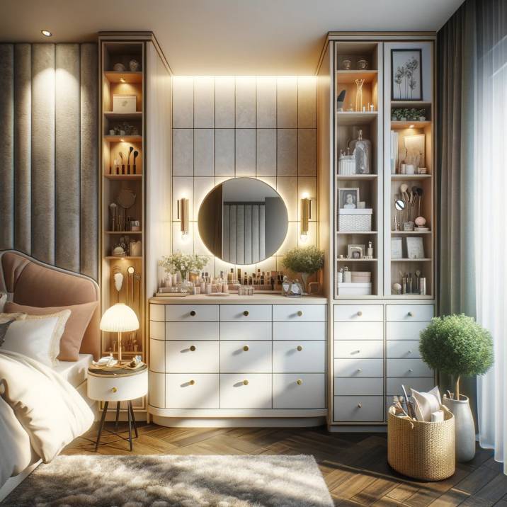 Corner Furniture Bedroom Storage Ideas