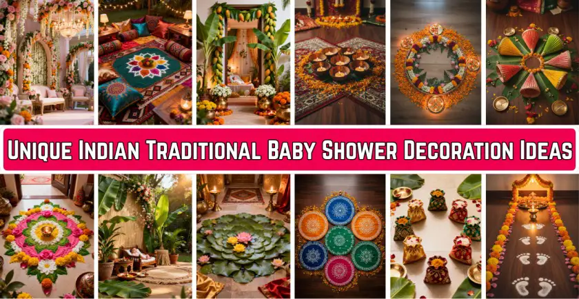 Indian Traditional Baby Shower Decoration Ideas