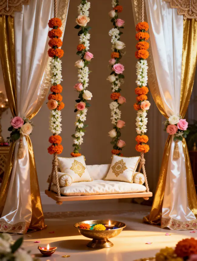 Indian Traditional Baby Shower Decoration Ideas