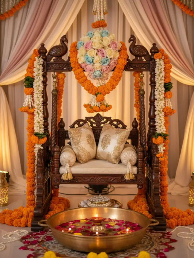 Indian Traditional Baby Shower Decoration Ideas