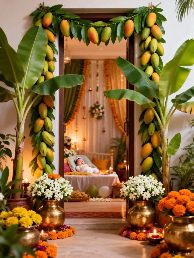 Indian Traditional Baby Shower Decoration Ideas