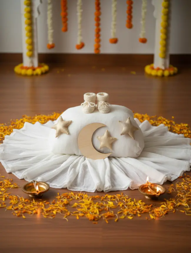 Indian Traditional Baby Shower Decoration Ideas