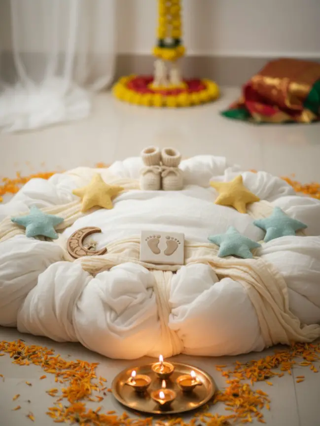 Indian Traditional Baby Shower Decoration Ideas