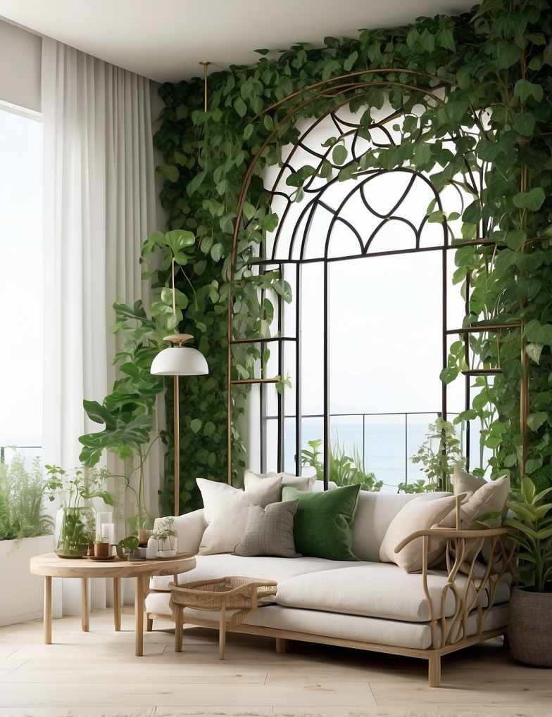 Indoor Garden Ideas in the Living Room