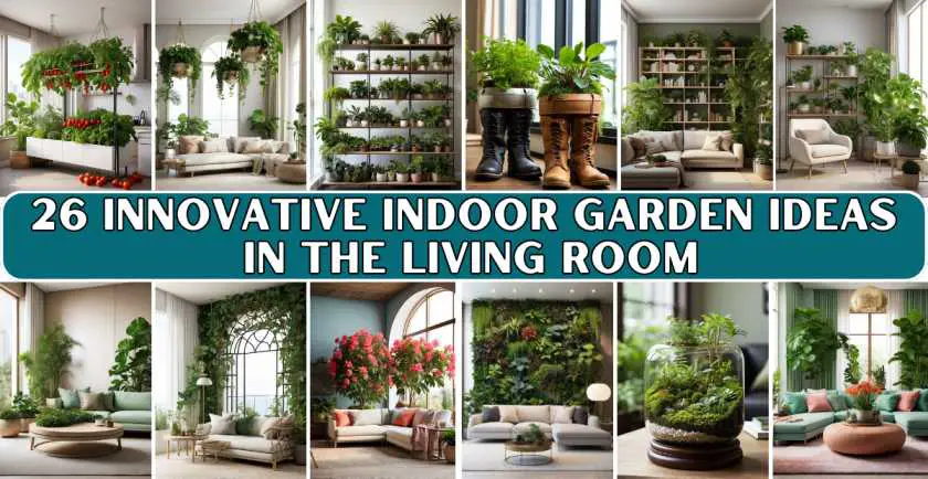 Indoor Garden Ideas in the Living Room
