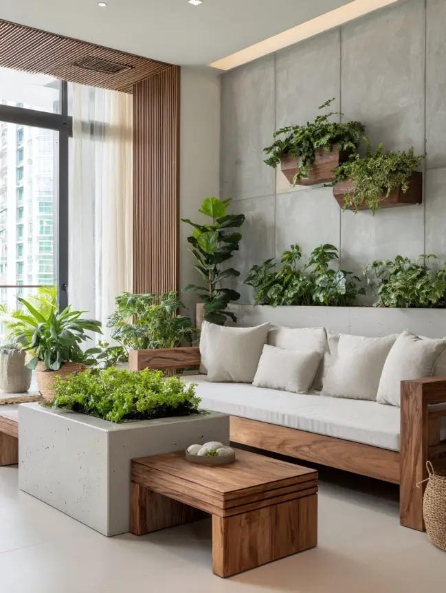 Indoor Garden Ideas in the Living Room