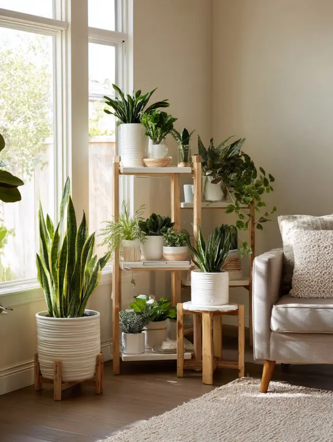 Indoor Garden Ideas in the Living Room