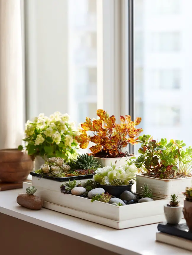Indoor Garden Ideas in the Living Room