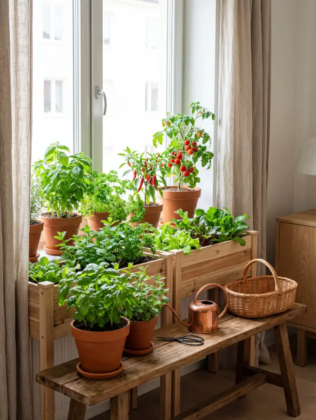Indoor Garden Ideas in the Living Room