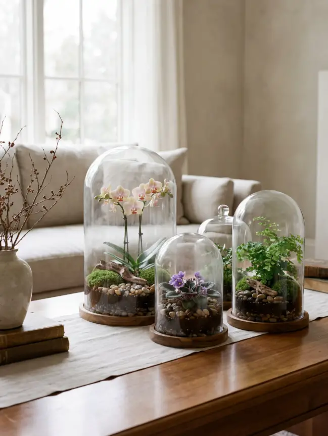 Indoor Garden Ideas in the Living Room