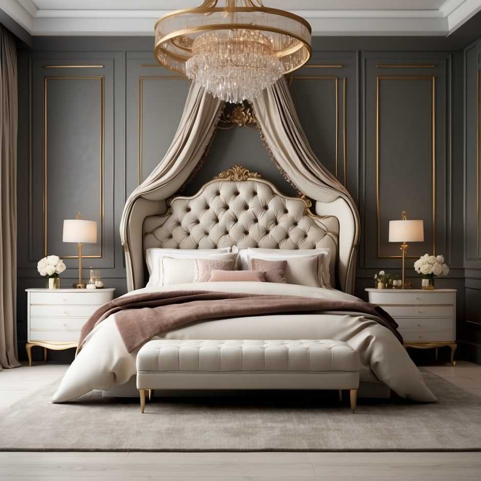 Luxury Master Suite Bedroom Interior Design Ideas