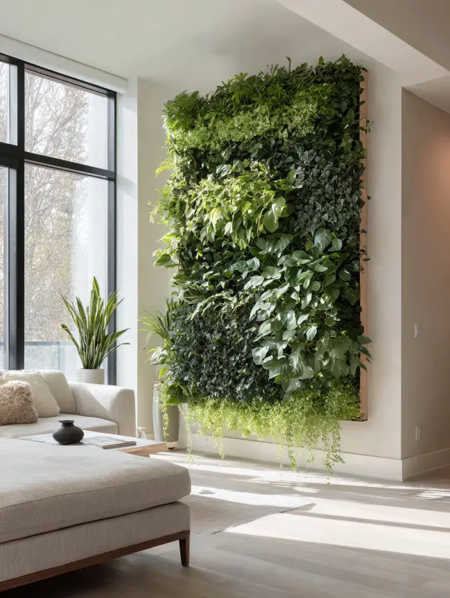 Indoor Garden Ideas in the Living Room