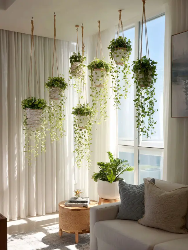 Indoor Garden Ideas in the Living Room