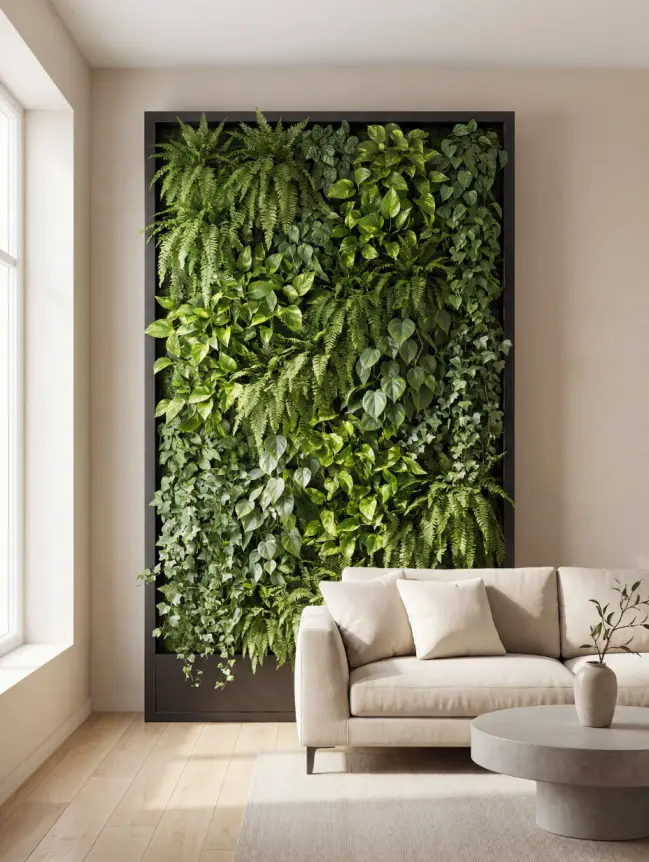 Indoor Garden Ideas in the Living Room