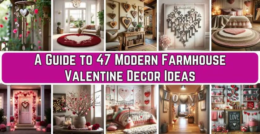 Modern Farmhouse Valentine Decor Ideas