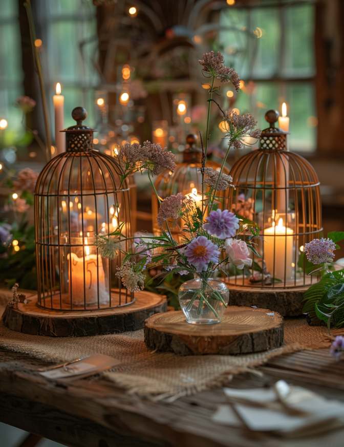 Rustic Backyard Wedding Decor Ideas