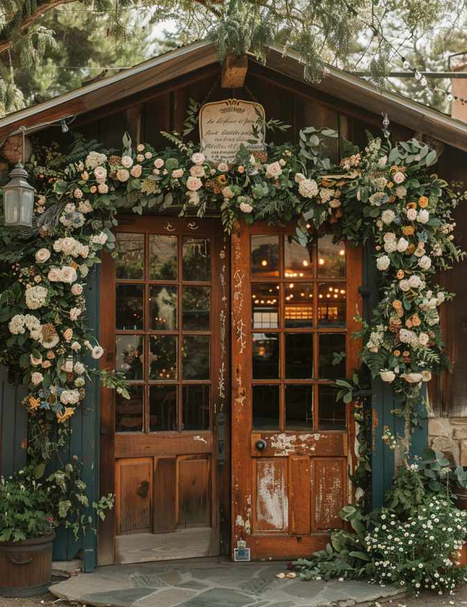 Rustic Backyard Wedding Decor Ideas