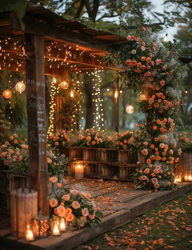 Rustic Backyard Wedding Decor Ideas