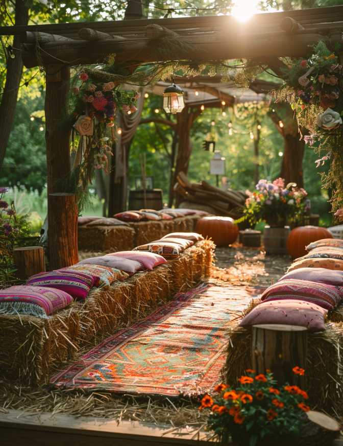 Rustic Backyard Wedding Decor Ideas