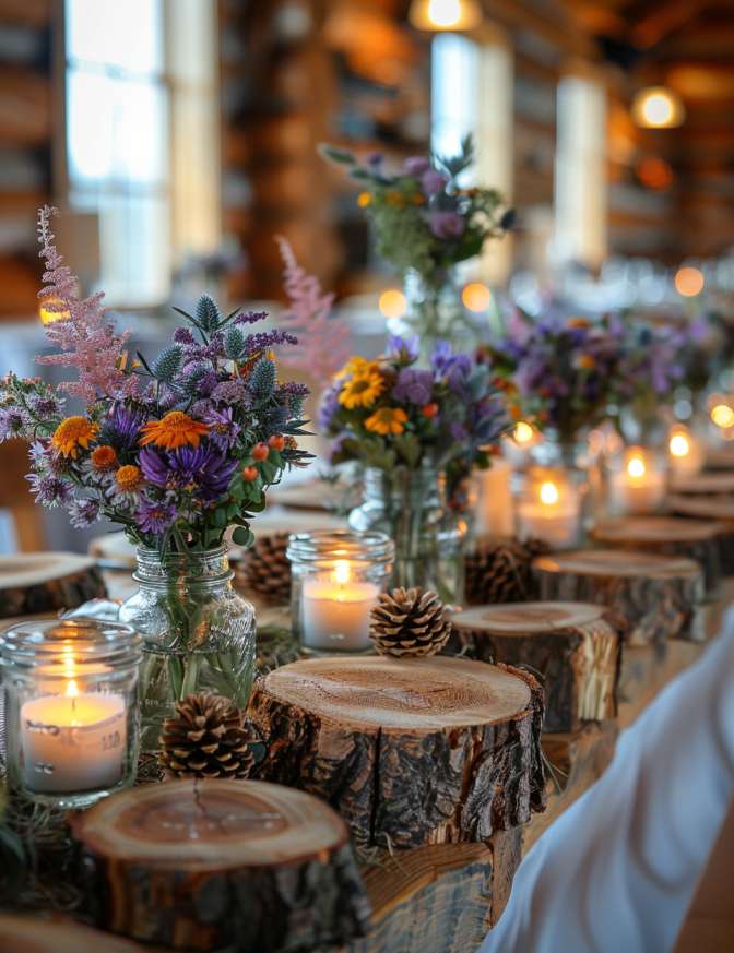 Rustic Backyard Wedding Decor Ideas